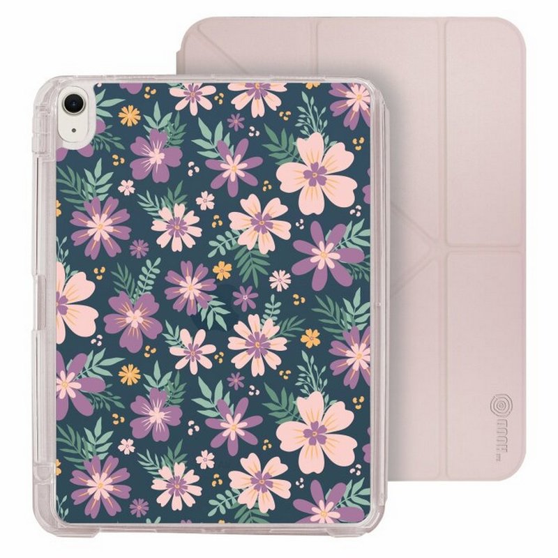 Spring Flower iPad  Air/pro 2024 Detachable Clear Case Fold Cover - เคสแท็บเล็ต - พลาสติก หลากหลายสี