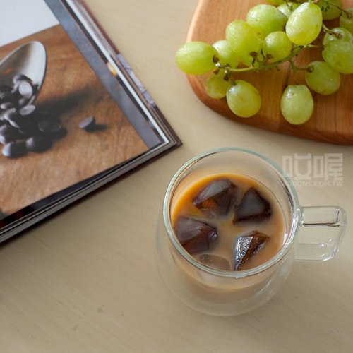 LINKIFE LINKIFE 玻璃系列雙層玻璃咖啡杯200ml
