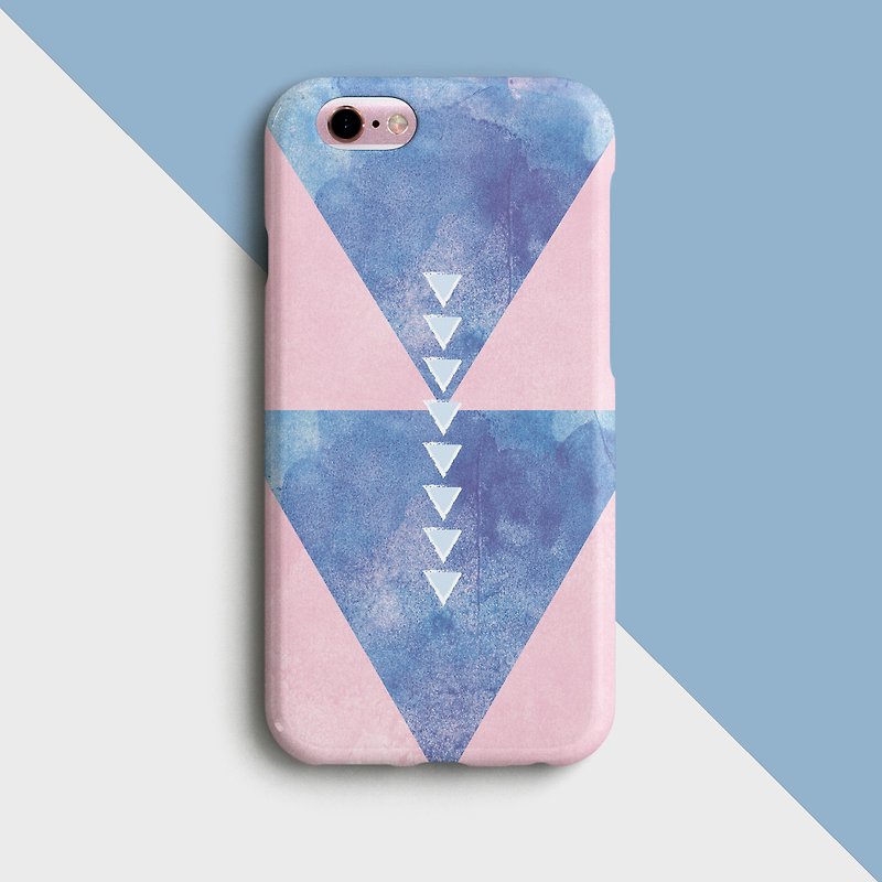 Triangle Phone case - Phone Cases - Plastic Pink