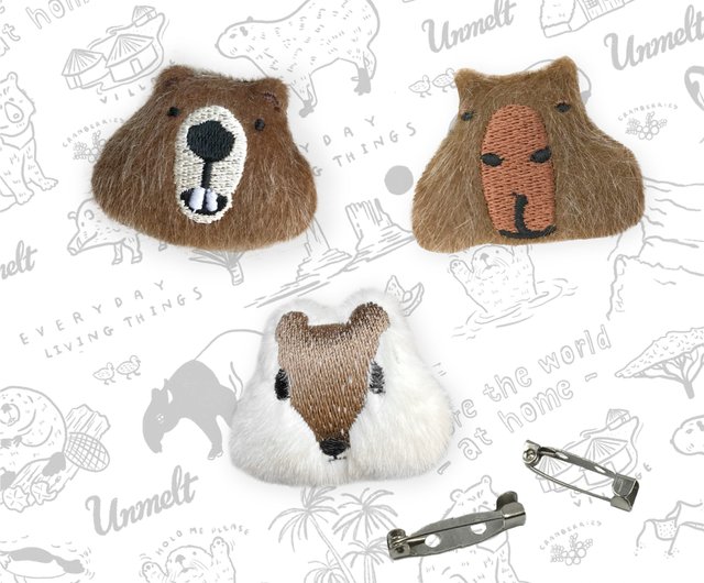 Capivara Pins and Buttons for Sale