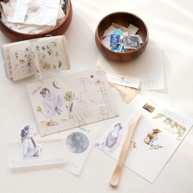 【獨家限量】MU X Pinkoi Design Fest 瘋設祭 拼貼體驗包~ - 貼紙 - 紙 多色