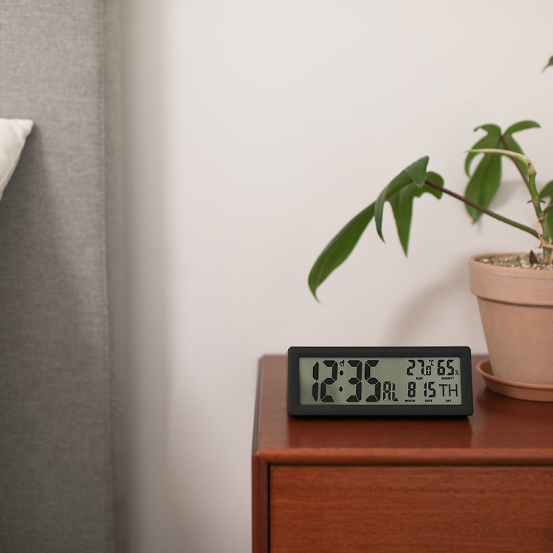 MOA - Calendar Backlight Clock - Clocks - Plastic 