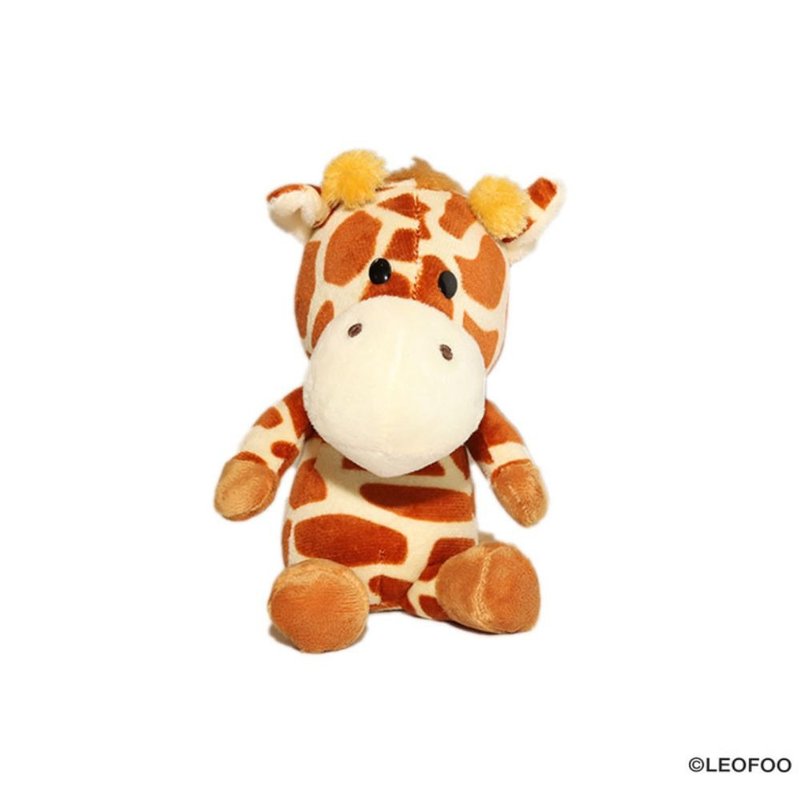 六福村x六福莊 6吋坐姿長頸鹿玩偶 官方直營 動物朋友 - 公仔/玩偶 - 其他材質 