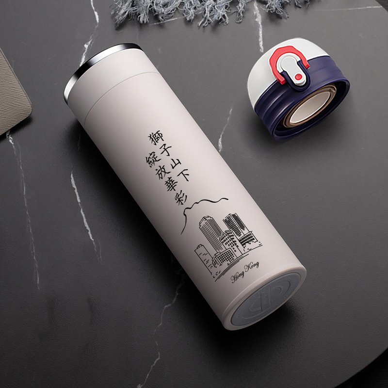 Souvenir gifts | Give customers immigration gifts [Engraved thermos mug] Customized gifts Engraved gifts - ถ้วย - สแตนเลส 