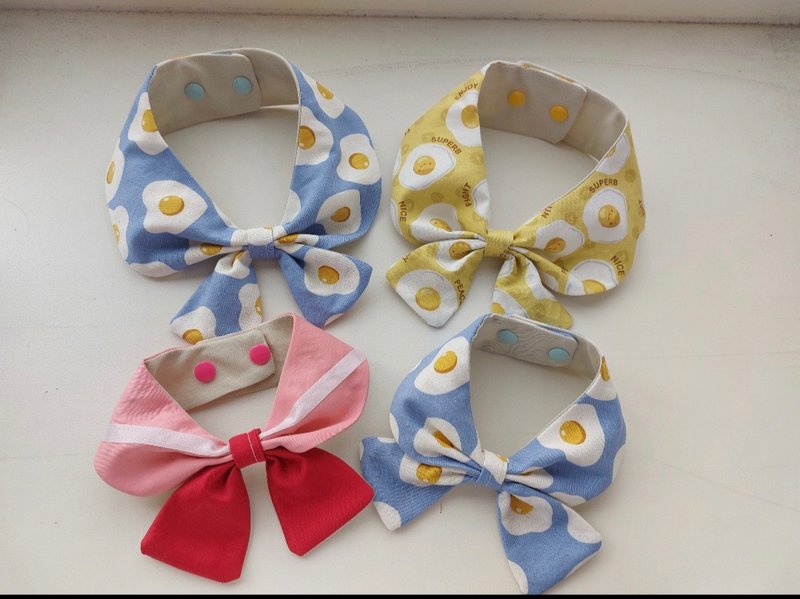 海軍風寵物領巾/領結 - 寵物衣服 - 棉．麻 