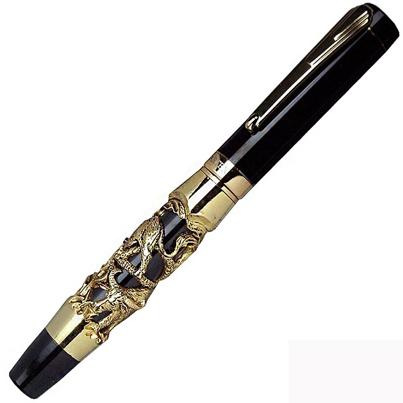 ARTEX 12生肖鋼珠筆 共12種古金款任選-牛 - 鋼珠筆 - 其他材質 金色