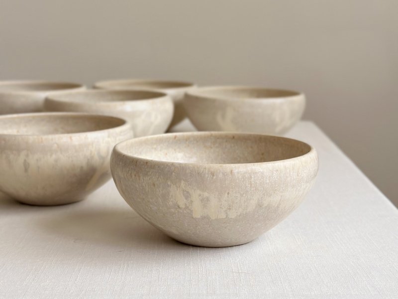 Usugaki Round Bowl - ถ้วยชาม - ดินเผา 