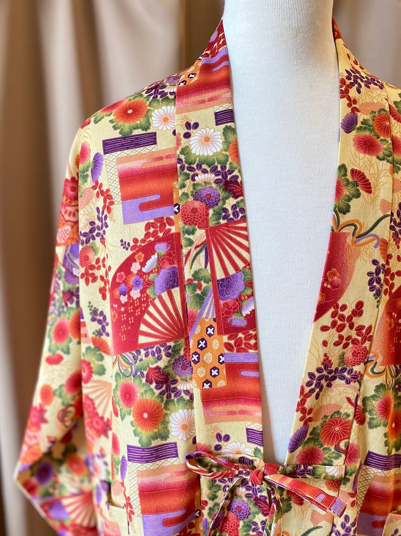 Exclusive design flower brand love handmade jinping coat