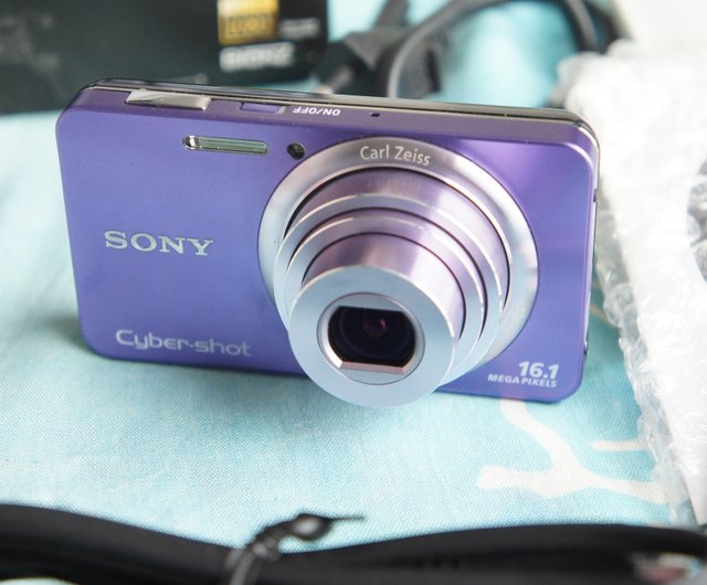 ソニー Cyber-Shot DSC-W570 バイオレット SONY Cyber-shot DSC-W570 Purple 16.1 MP Compact Digital