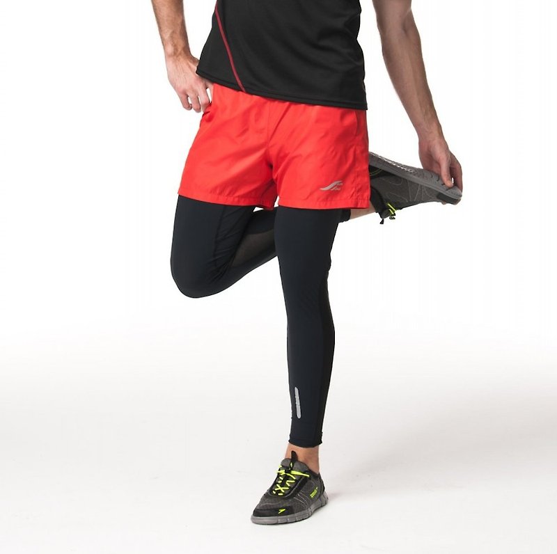 MIT sports shorts - Men's Sportswear Bottoms - Polyester Red