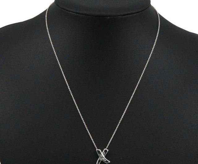 美品 TIFFANY ティファニー パロマ ピカソ キス シルバーネックレス 日本直送】ティファニー TIFFANY&Co. キス ネックレス パロマ