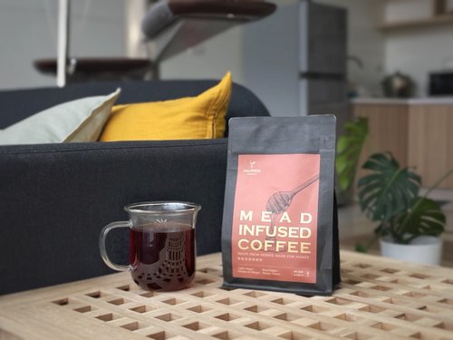 哈本咖啡 Happen Coffee 【全臺首支】蜂蜜酒酒漬咖啡豆 200g | 中焙 | 自用款
