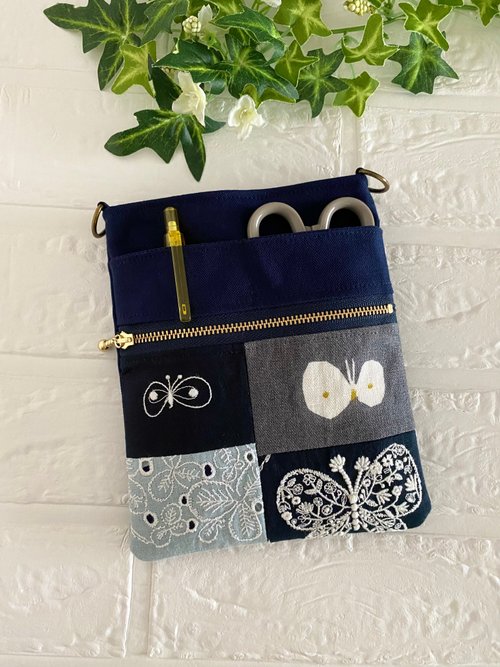 ミナペルホネン△ハンドメイド△2wayワッフルサンドbag ミナペルホネン▫︎ハンドメイド▫︎2way ワッフルサンドbag
