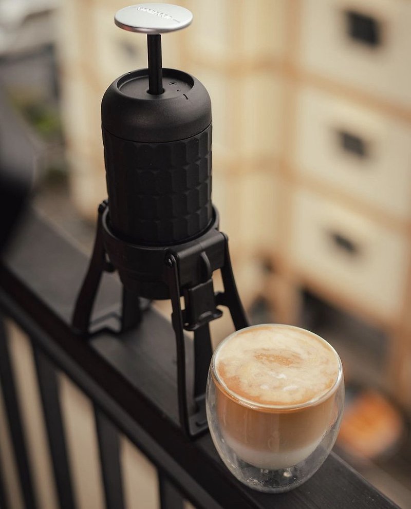 SP300 Pro 免電便攜折疊意式濃縮咖啡機 Plus - 咖啡壺/咖啡周邊 - 其他材質 黑色
