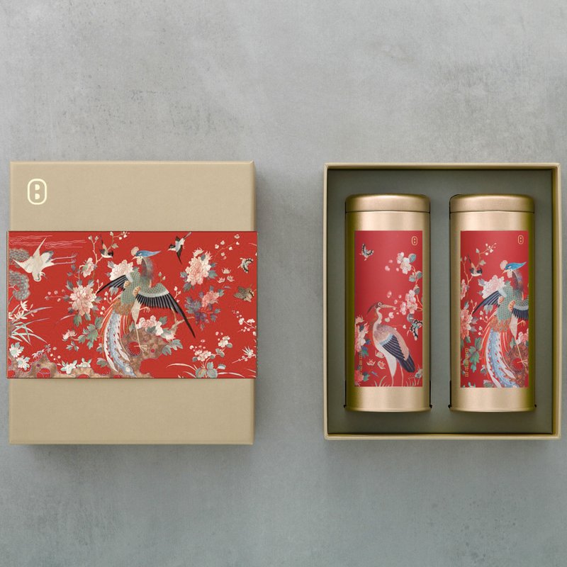 [Mid-Autumn Festival Gift] Jiguang Xiangyu Gift Box | 2 cans for corporate gifts/Mid-Autumn Gift Box - Tea - Fresh Ingredients Red