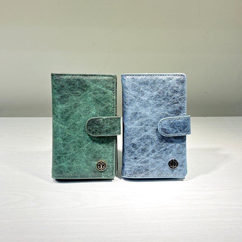 [Double 11 Limited Offer] SWEETBURDEN Silk Cow Leather-Medium Group Buying Discount 2 - Wallets - Genuine Leather Green