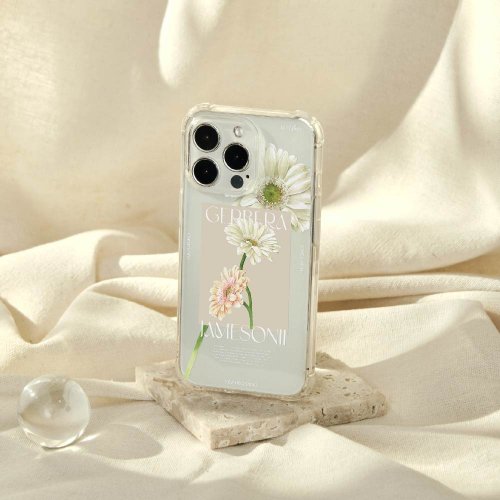 TOYSELECT 浪花花藝希望非洲菊全氣囊防摔iPhone手機殼