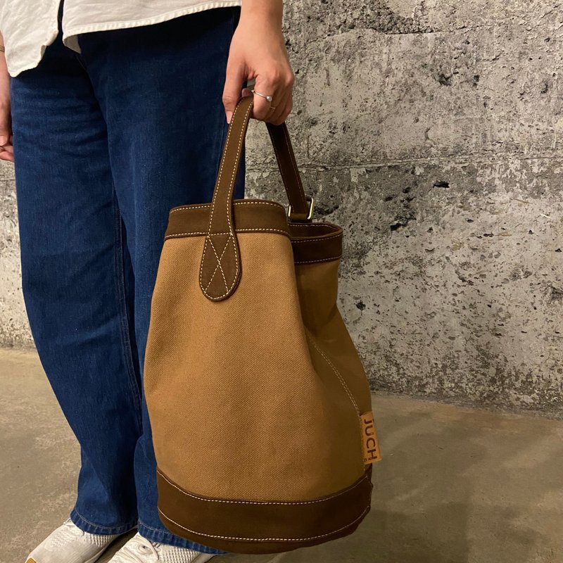 jUCH Bag - 1998s - 其他 - 棉．麻 咖啡色