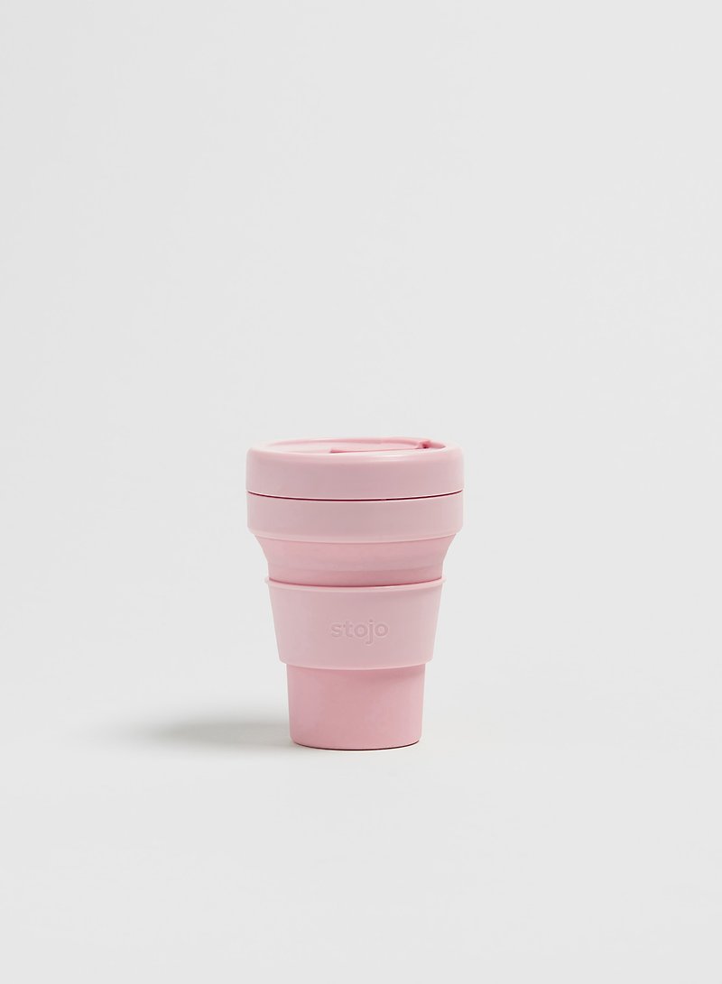 Stojo - 環保高耐熱矽膠迷你摺疊杯8oz-淡粉紅 - 其他 - 矽膠 粉紅色