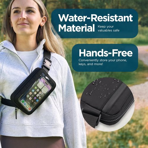 Case-Mate Phone Belt Bag (Black)