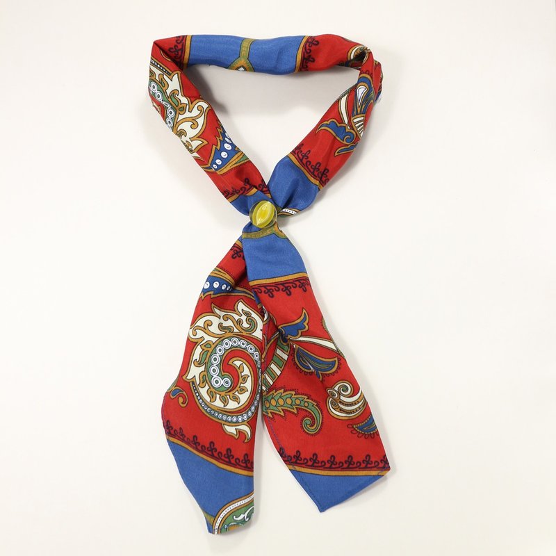 Retro scarf - Scarves - Polyester Red