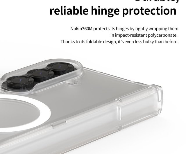 Araree Samsung Galaxy Z Fold 7 NUKIN 360 M スマホケース