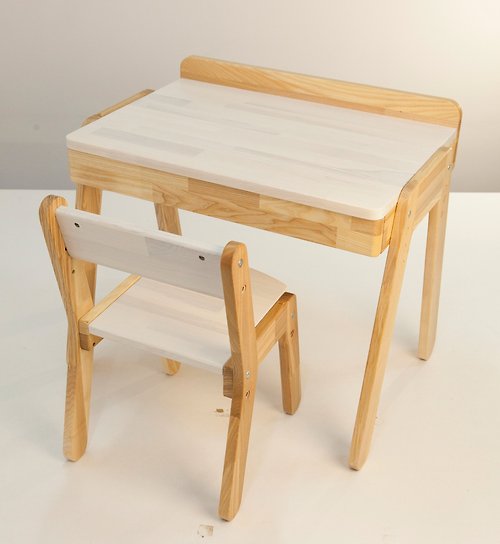 ODEAS 木製兒童桌椅 幼兒桌椅套裝 蒙台梭利家具