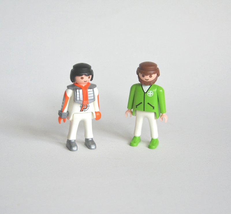 Germany early playmobil 1992 bimonese duo group