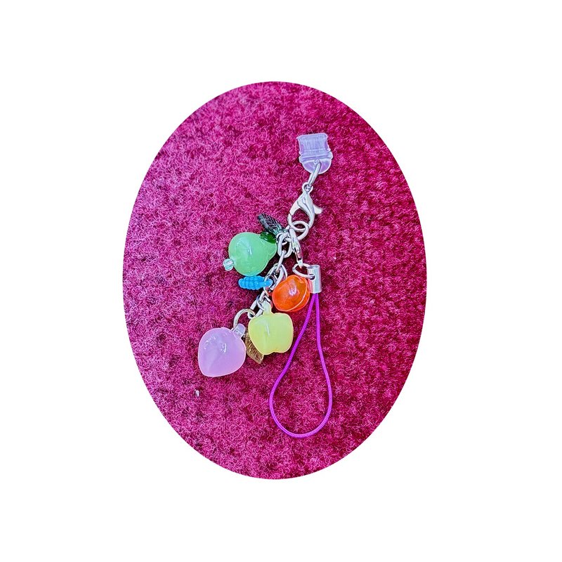 Gather, fruits CHARM - Phone Accessories - Plastic Multicolor