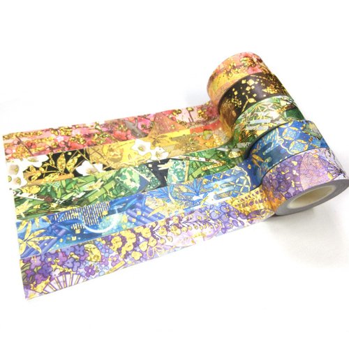 拾荒少女 Goody Bag -鑽石雷射箔押-燙金紙膠帶-5入