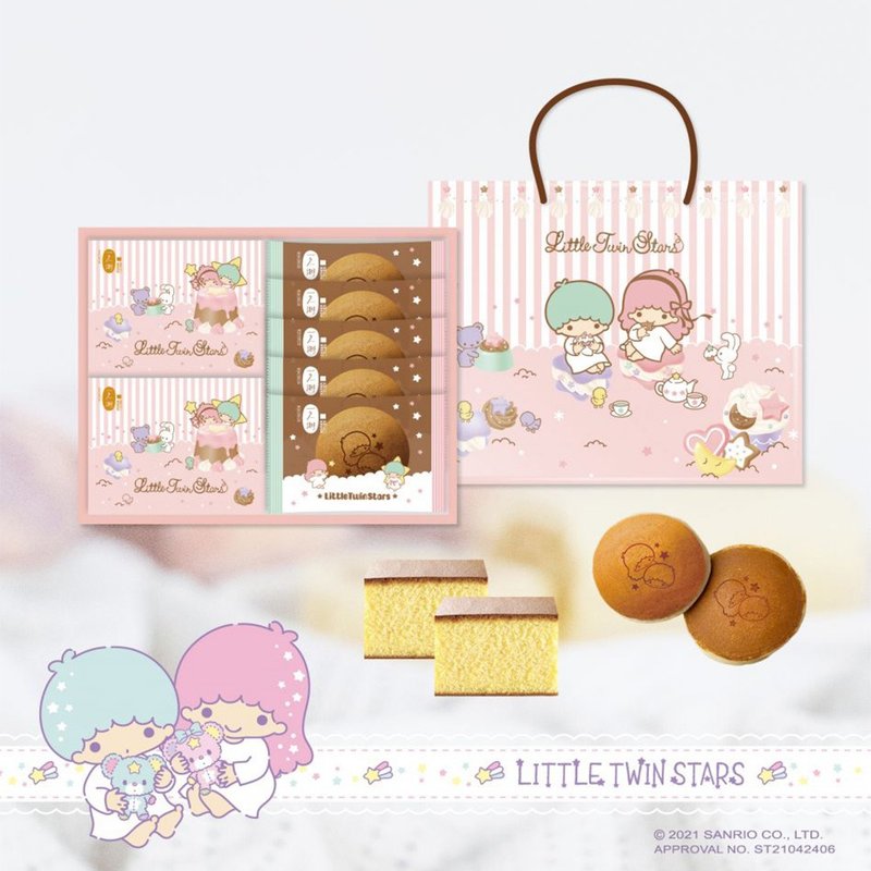 【Ichinogo x KiKiLaLa】Sweet party gift box - Cake & Desserts - Fresh Ingredients Pink