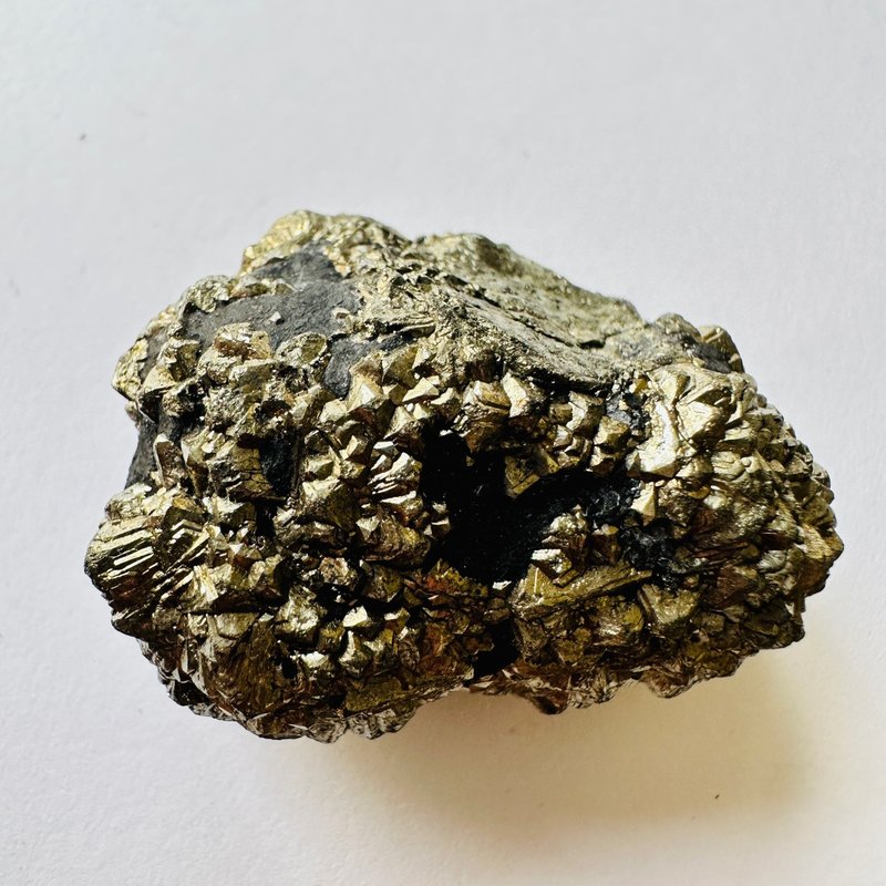 毬果黃鐵礦 銀7 原石礦標水晶 穩定招財 財富累積 金沙 愚人金 - 擺飾/家飾品 - 其他材質 金色