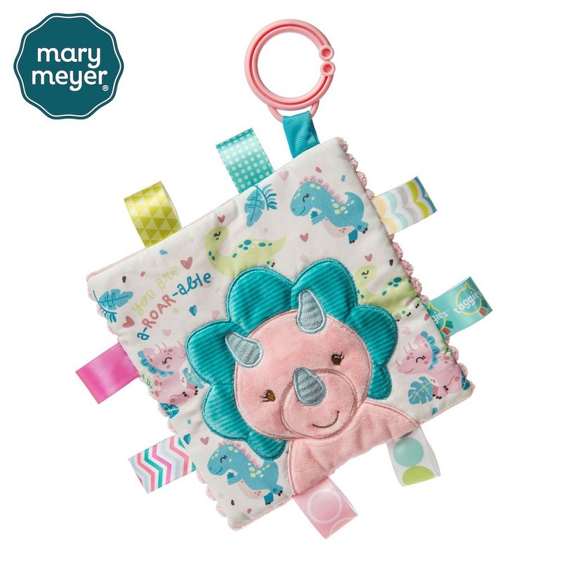 快速出貨【MaryMeyer】標籤動物安撫沙沙紙-跳跳角角龍 - 寶寶/兒童玩具/玩偶 - 其他材質 多色