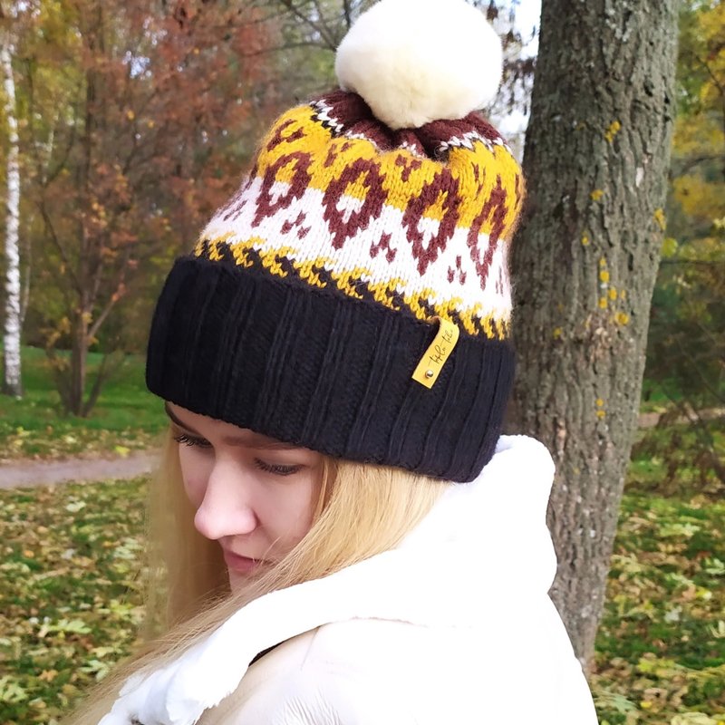 Knitting hat pattern/ Digital download - 手工藝教學/工具書 - 其他材質 