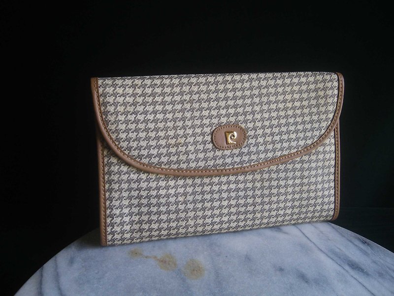 【OLD-TIME】Early Second-hand Antique Bag Pierre Cardin Clutch #1