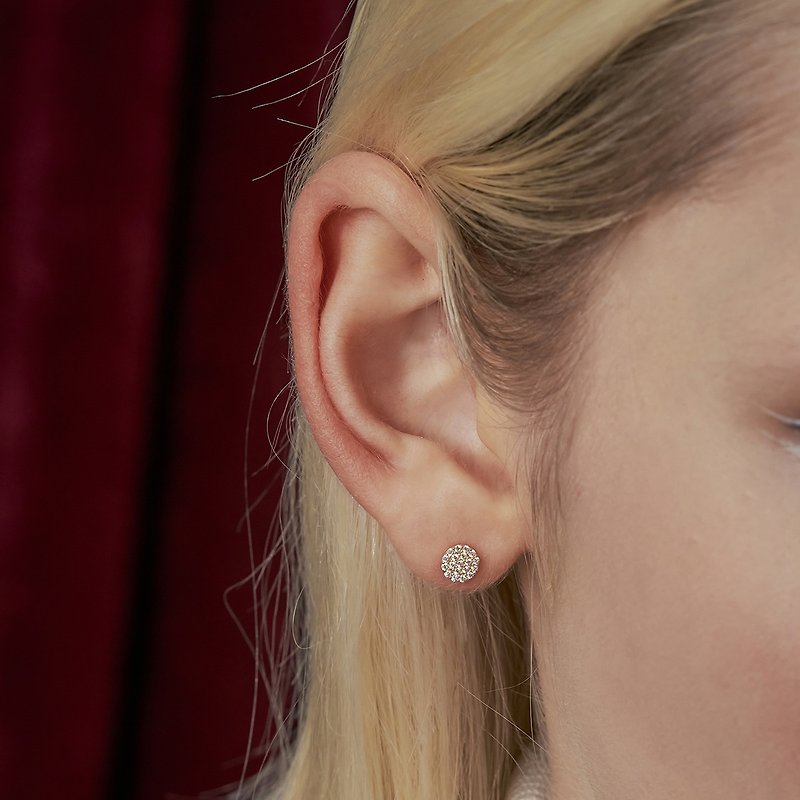 Gila Earrings - ต่างหู - เงินแท้ 