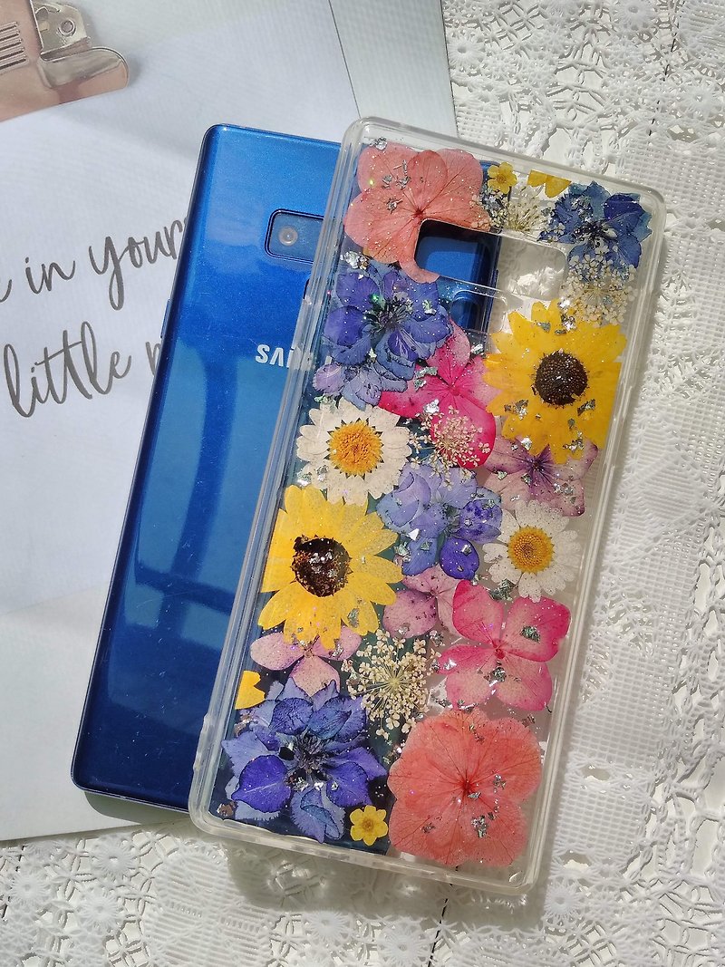 手作りの花の携帯電話ケース、Samsung Galaxy Note9、スポットスペシャル - スマホケース - プラスチック 多色