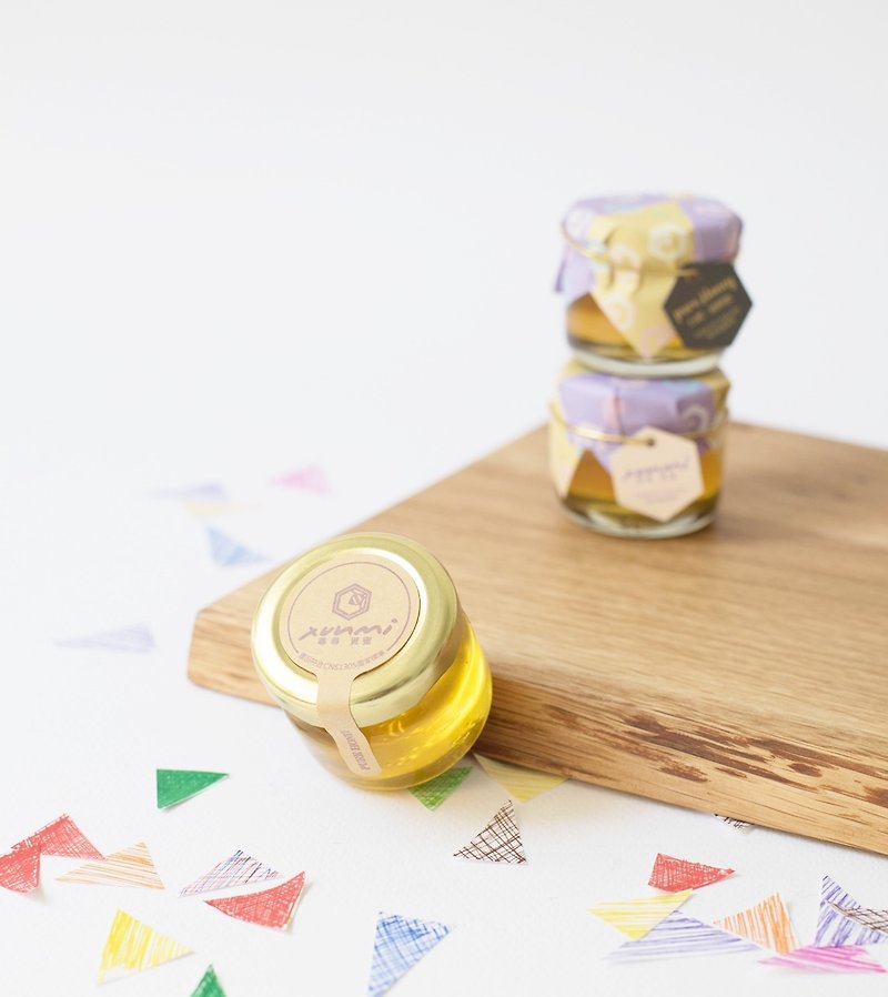 [Wedding Small Things] Classical Honeysuckle (Flower Honey) - Honey & Brown Sugar - Glass Yellow