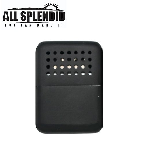 A-ONE 【All Splendid】黑色28圓點方型 白金 小懷爐 暖暖包 暖蛋 暖手