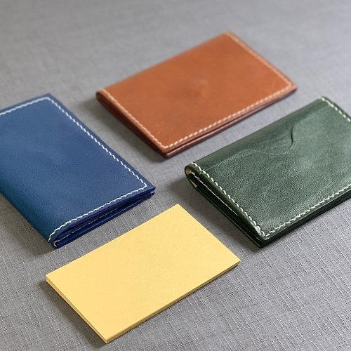 OURS Leather Craft 【名片夾】磁釦型多層名片夾