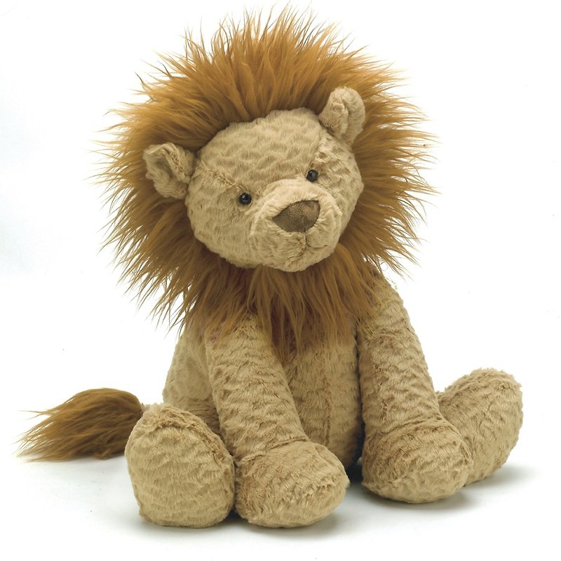 Jellycat Fuddlewuddle Lion Huge - ตุ๊กตา - เส้นใยสังเคราะห์ สีทอง