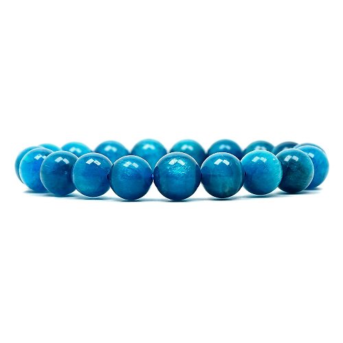 正佳珠寶 Gemsrich Jewelry 【正佳珠寶】藍磷灰 深邃藍 9.5-10mm 藍磷灰手珠