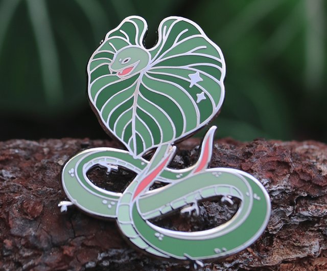 珍しい植物 - 錦蛇神獣バッジ - 観葉植物 - ショップ 青青小樹