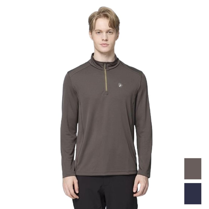 【Wildland】Graphene elastic zipper functional clothing for men 0B22612 - เสื้อยืดผู้ชาย - เส้นใยสังเคราะห์ หลากหลายสี