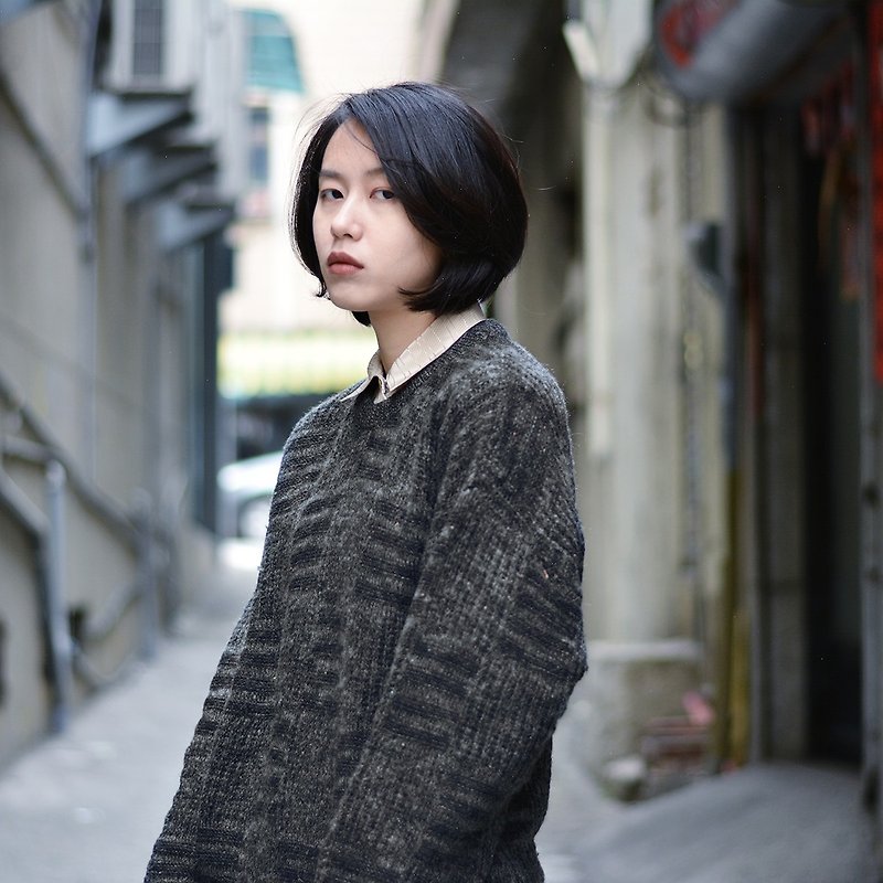 Gray | vintage sweater - Women's Sweaters - Other Materials 