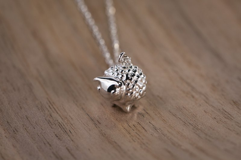 【Cheng Travel】Little Warm Sheep-925 Sterling Silver Necklace-Jewelry Grade Plating - Necklaces - Other Metals Silver