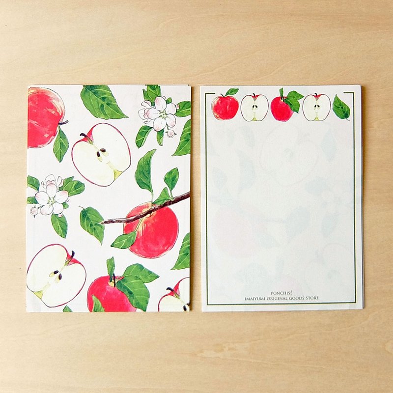 Memo paper apple - การ์ด/โปสการ์ด - กระดาษ สีแดง