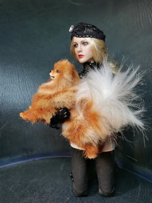 オーダーメイドの犬のリアルな動物のぬいぐるみ！ ポーズを