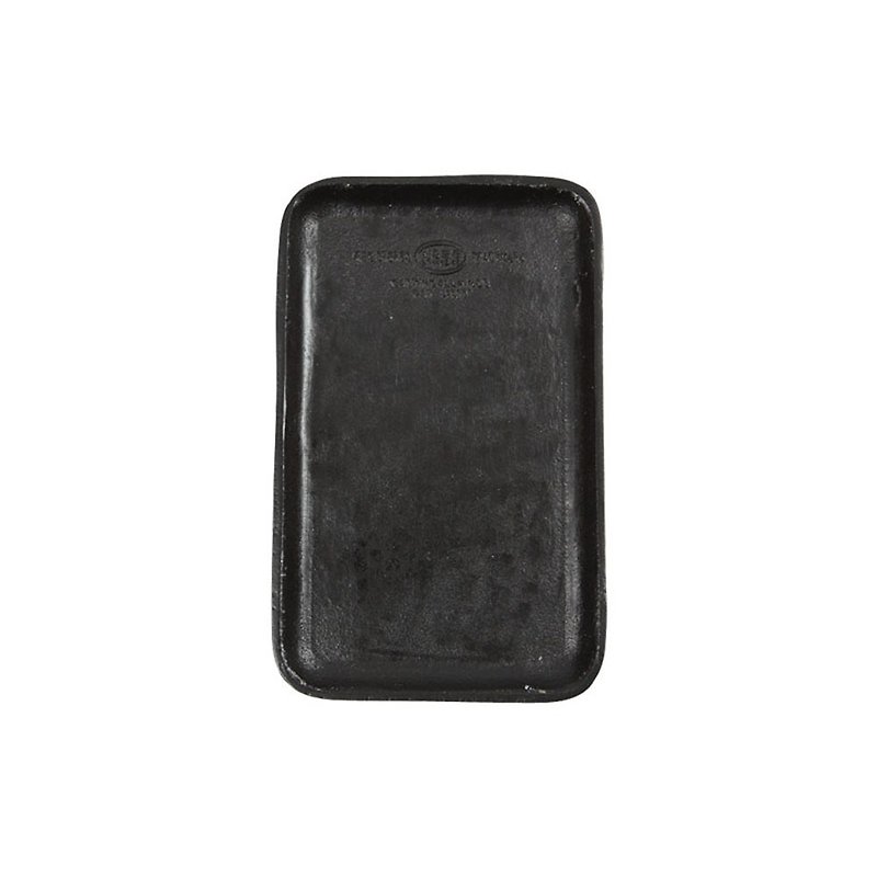 CAST IRON TRAY Black Industrial Cast Iron Tray - Iron Black - Serving Trays & Cutting Boards - Other Metals Black