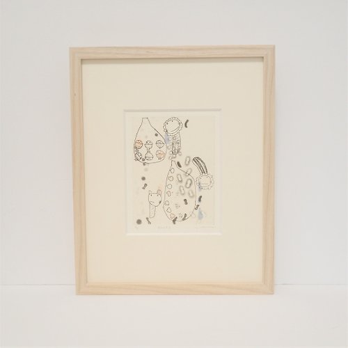 Yukiko Shimizu 銅版画【おいしそう】シートのみ